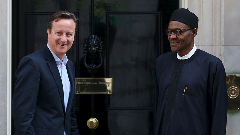 Challenge Nigerian president on war crimes, Cameron told