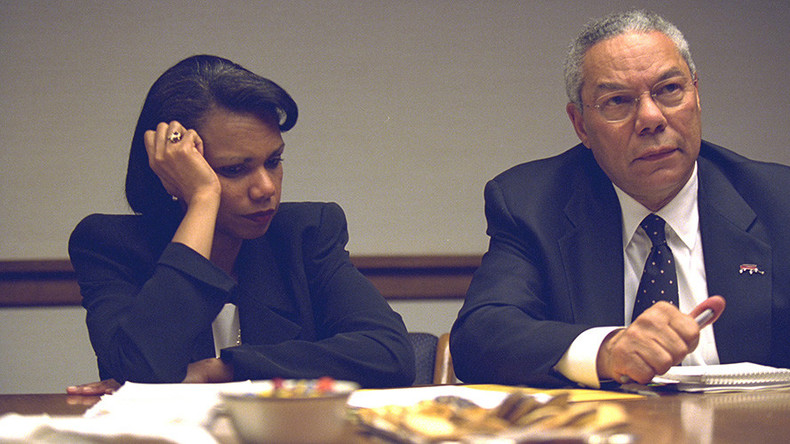 Classified data revealed in personal emails of ex-secretary of state Powell, Rice’s aides  