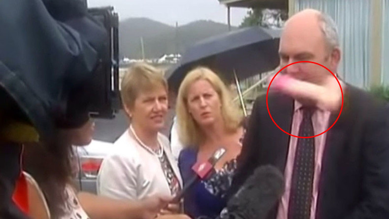 NZ minister gets dildo in face after TPP signing (VIDEO)