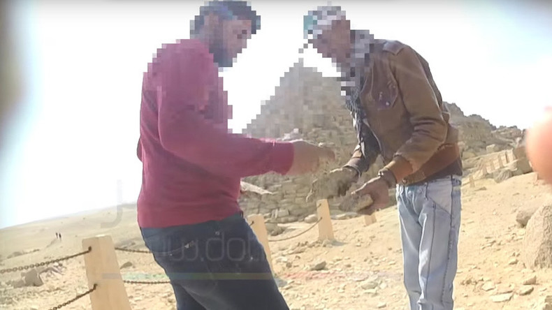 Literally, a pyramid scheme: Giza thieves caught selling ancient stones