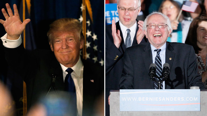 Trump, Sanders blow away rivals in New Hampshire