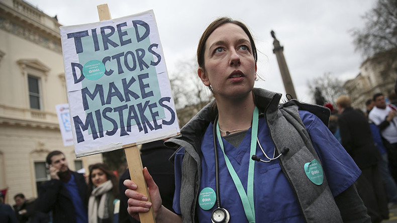 2nd opinion! Junior doctors strike again against hated Tory contracts