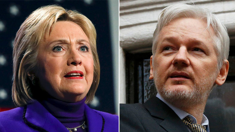 Assange: Vote for Hillary Clinton is ‘vote for endless, stupid war' which spreads terrorism