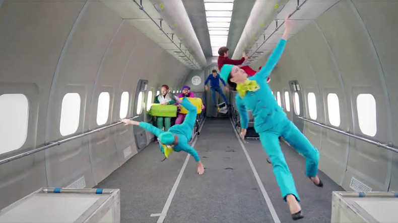 Take that, Einstein! ‘Ok Go’ film mesmerizing zero gravity music video in Russia