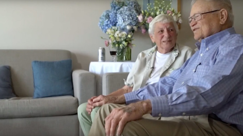 Long lost lovers defy the odds to reunite after 70 years apart (VIDEO)
