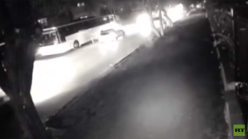 Moment of deadly Ankara blast caught on CCTV (VIDEO)