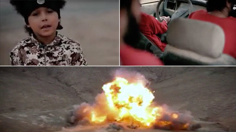 ISIS execution video shows 4yo 'Jihadi Junior' blowing up 'British spies'