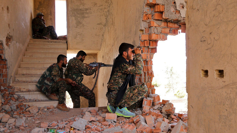 Turkey shelling Syrian Kurdish militia in northern Aleppo - YPG