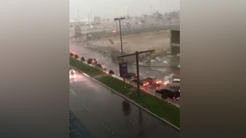 Gone with the wind: Abu Dhabi Airport devastated by heavy storm (PHOTO, VIDEO)