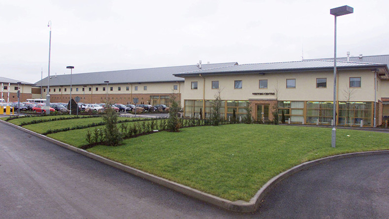 Yarl’s Wood detainees display banner alleging sexual assault by guards