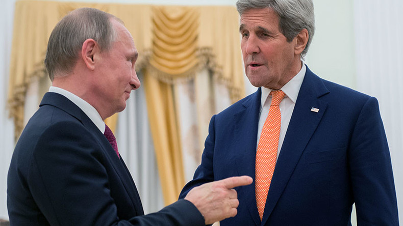 Putin trolls Kerry, says he brought money ‘to haggle with’ (VIDEO)