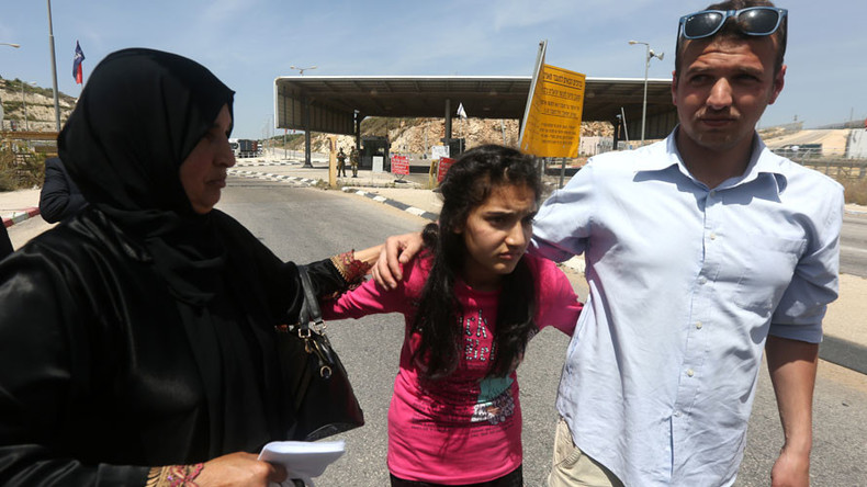 Israel frees 12yo Palestinian girl after 2 months in jail