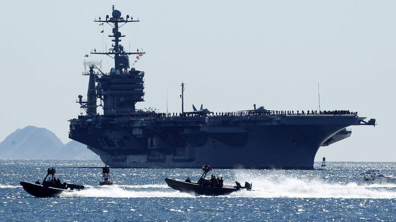 China denies US carrier group entry to Hong Kong amid South China Sea tensions