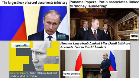 ‘Goebbels had less-biased articles’: Public slams MSM for Putin focus after Panama papers leak