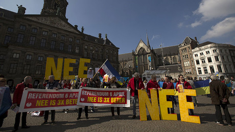 Most Dutch against closer EU ties with Ukraine ahead of Wednesday referendum