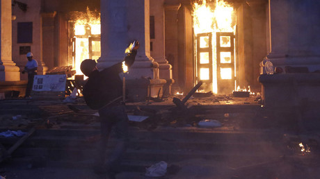 Tensions running high in Ukrainian city Odessa ahead of anniversary of mass killings
