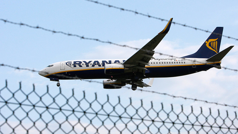 Ryanair runway ‘bomb’ scare sparked by onboard bathroom fight