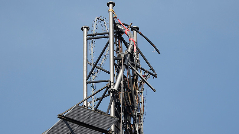 Really? 'Russia destroys Swedish TV mast ... over Eurovision loss'