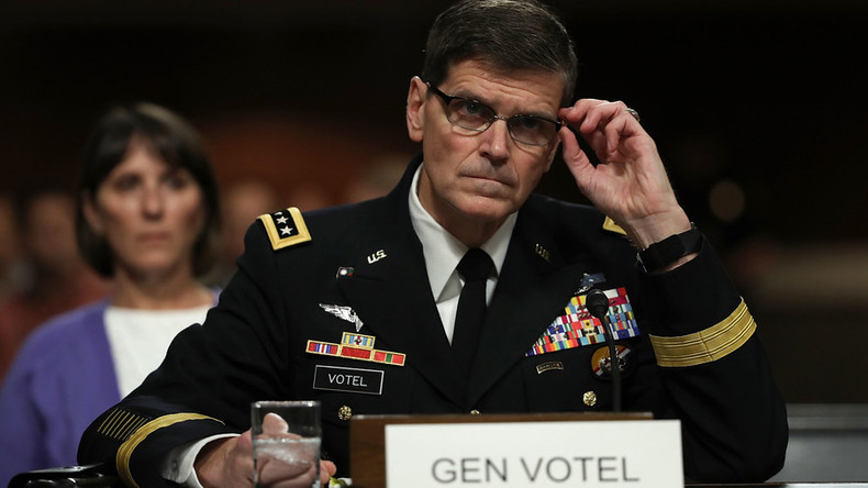 Senior US commander secretly visits Syria to ‘prepare push to Raqqa’