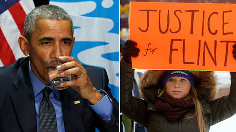 Obama drinks Flint water during speech, brands crisis as ‘complete screwup’