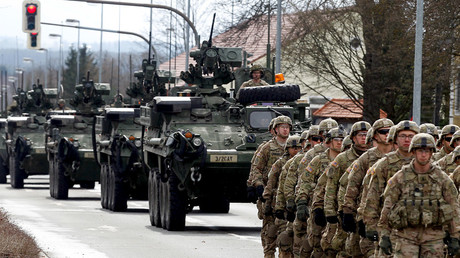 1,400 US soldiers & 400 vehicles head to Baltics for Saber Strike drills (PHOTOS) 