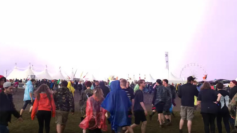 At least 82 injured as lightning strikes Rock am Ring festival in Germany