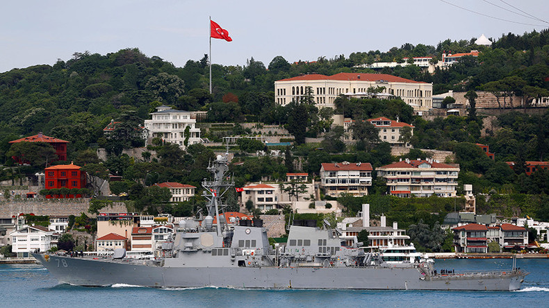 Guided missile destroyer USS Porter enters Black Sea ‘to promote peace’ (VIDEO)