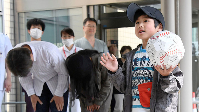 Abandoned Japanese boy admits he couldn’t stop crying after parents drove away