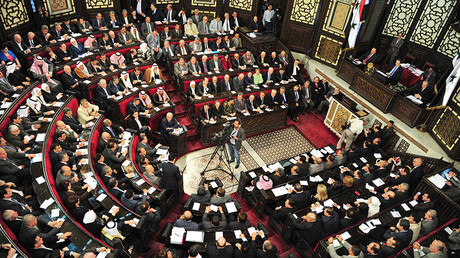 Syrian parliament elects 1st female speaker