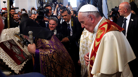 Pope Francis describes mass killing of Armenians under Ottoman rule as 'genocide'