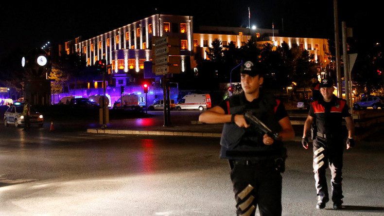 Gunfire, military helicopters in Ankara, PM says 'coup attempt' by part of army underway