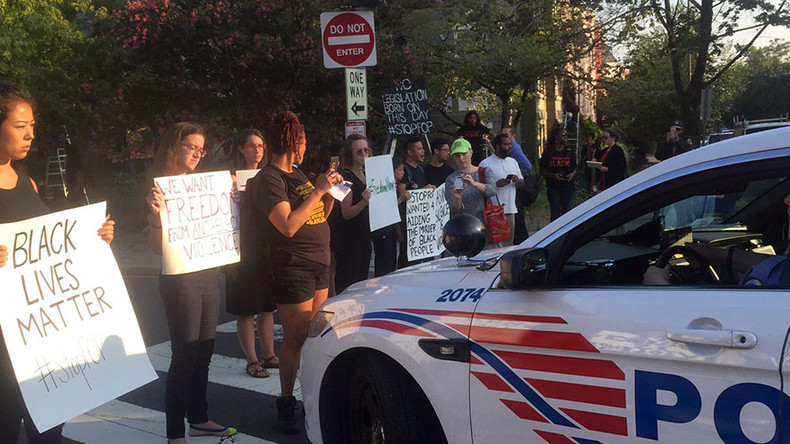 Protesters occupy police unions, demand investment in black communities