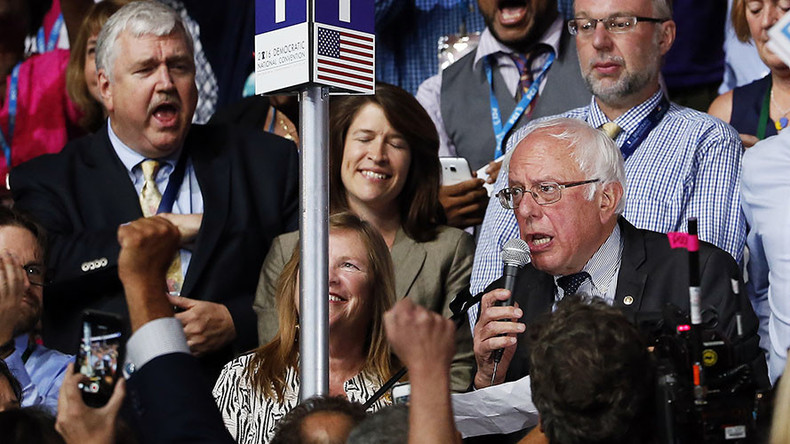 'I move that Hillary Clinton be selected': Bernie Sanders' final word as candidate at DNC