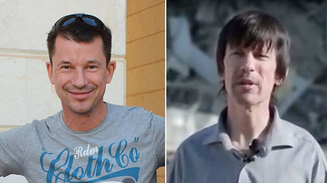 British ISIS hostage John Cantlie appears thinner with longer hair in new propaganda video