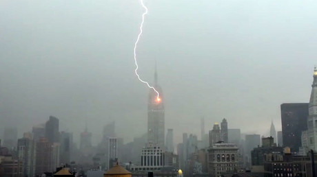Lightning strikes twice: Thunderstorm rocks hospital again (VIDEO) 