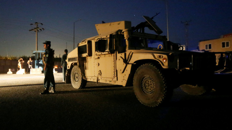 Taliban’s massive truck bomb attack & gunfight at Kabul hotel ends with 1 policeman, 3 gunmen dead