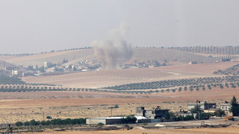 US warplanes conduct airstrikes as Turkey races against Kurds to take Jarablus