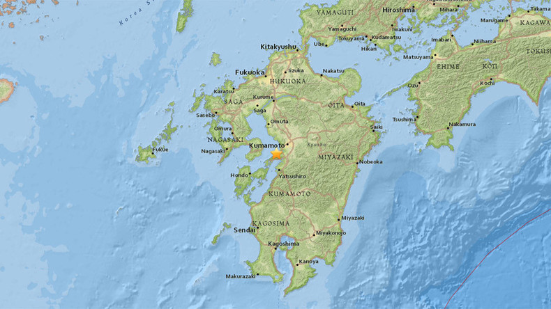 5.1 magnitude earthquake strikes Kumamoto prefecture, Japan