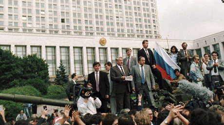 West remembers 1991 Soviet coup anniversary for all the wrong reasons