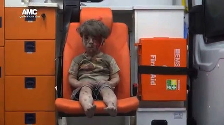 ‘Aleppo child survivor image will be used as propaganda for more war - not less’ 