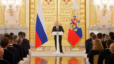 Putin: Russian Paralympic ban 'cynical & immoral'