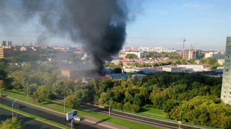 10 killed in major blaze at shoe factory in Siberia (VIDEO, PHOTOS)