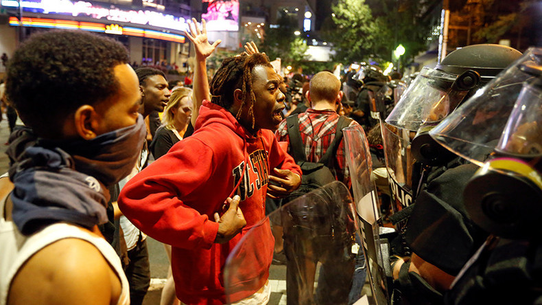 9 people injured, 44 arrested in Charlotte night riots - police chief
