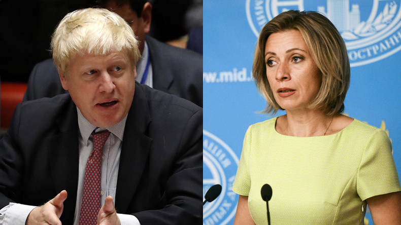 ‘Correct, but say Britain and Iraq’: Zakharova on UK slamming Moscow for ‘protracting’ Syria war