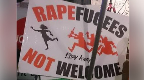 ‘Rapefugees not welcome’ stickers plastered around English coastal town