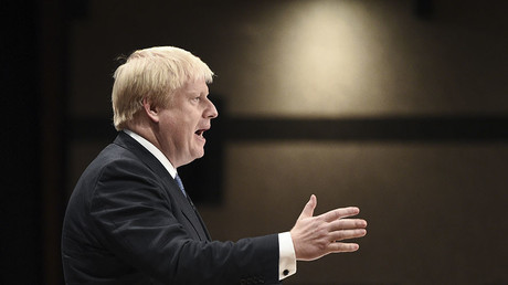 Boris Johnson calls for Russian Embassy protests during Syria debate 