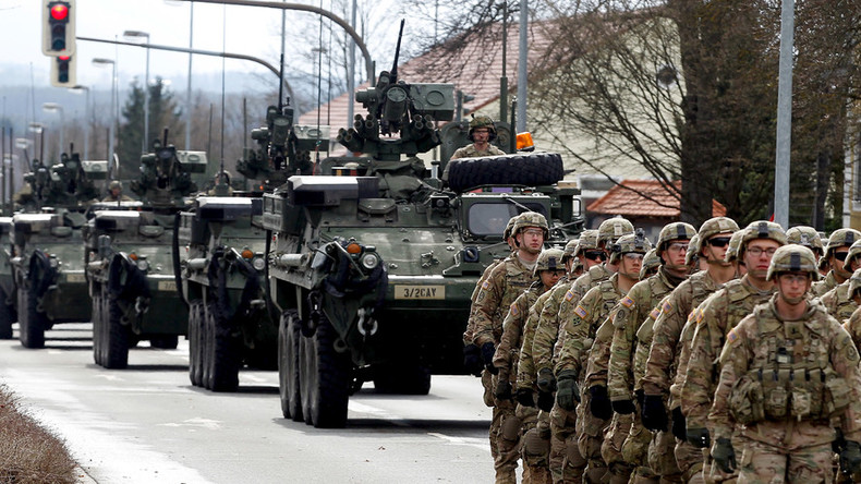 US to send tanks, helicopters & 6,000 troops to join 1st E. Europe armored brigade deployment
