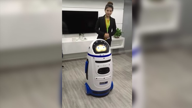 Robots v Humans: AI machine ‘attacks’ visitor at Chinese tech fair (PHOTOS)