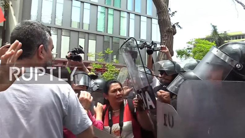 Peruvians protest TPP & Obama visit, clash with police ahead of APEC summit (PHOTOS, VIDEO)