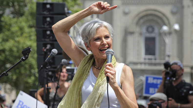 Jill Stein raises $4.5mn for vote recount in swing states